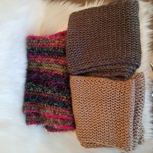 Dillard's Women's Infinity Scarf bundle (3)